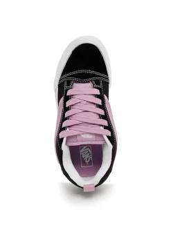 Vans Kids Knu Skool Nero/Lilla per Bambine