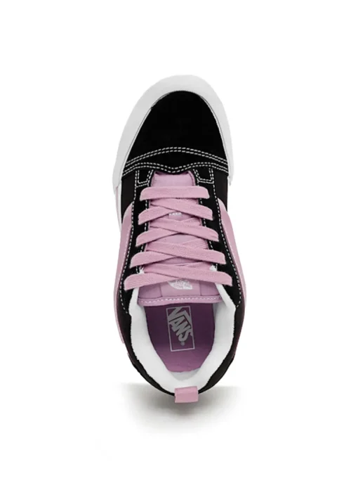 Vans Kids Knu Skool Nero/Lilla per Bambine