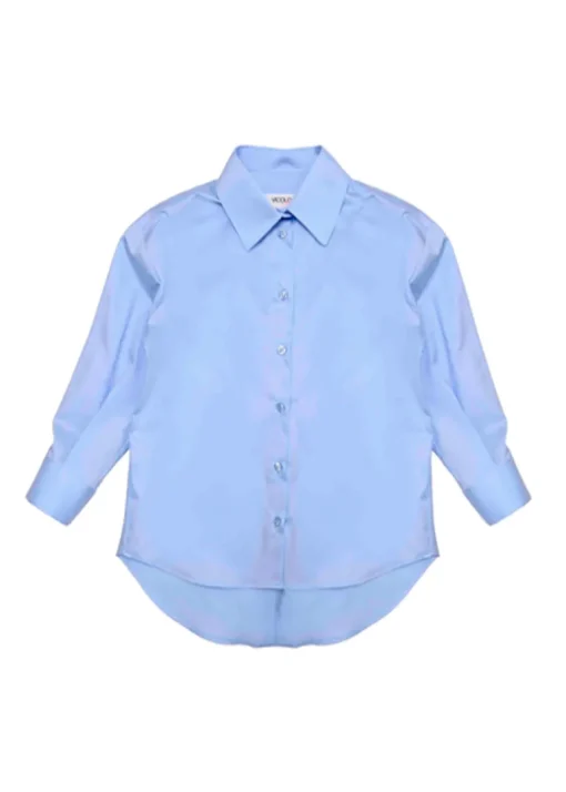Vicolo Kids Camicia Celeste per Bambine