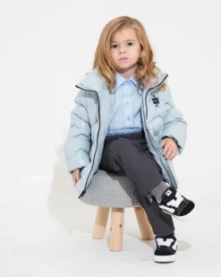 Vicolo Kids Camicia Celeste per Bambine