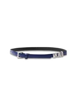 Vicolo Kids Cintura Slim Blu Royal Logata per Bambine