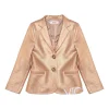 Vicolo Kids Giacca Blazer Sparkling Oro per Bambine