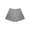 Vicolo Kids Short Grigio a Righe per Bambine