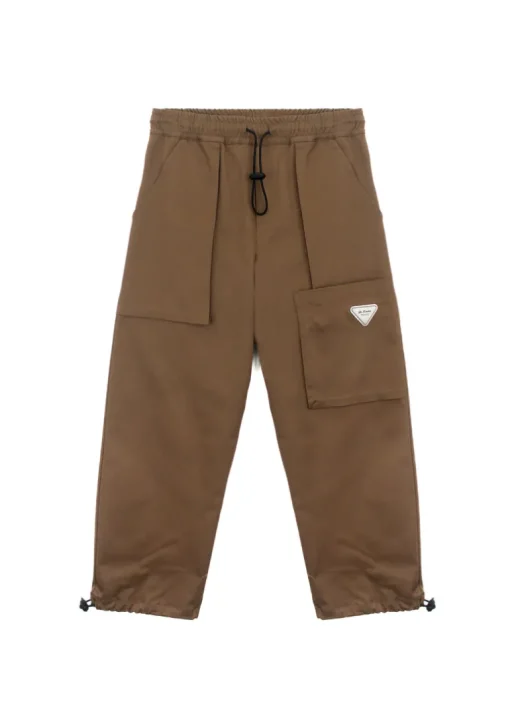 Yes London Pantaloni Tabacco con Tasconi per Bambini