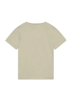 Yes London T-shirt Beige con Applcazione Logo per Bambini