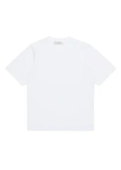 Yes London T-shirt Bianca con Applcazione Logo per Bambini